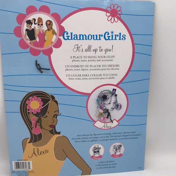 Vintage Alexa Flip Wire Wall Frame Sculpture “Glamour Girls” purchased in 1998 - Picture 4 of 7